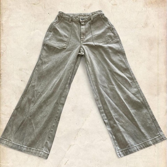 Universal Thread Denim - Universal Thread Cream Wide-Leg Pants